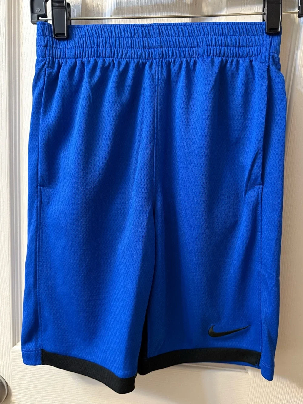 Boys Nike Blue Dri-FIT Athletic Shorts